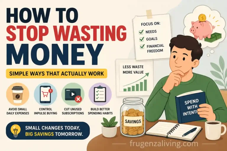How to stop wasting money by tracking daily expenses and improving spending habits