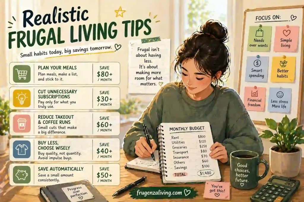 realistic frugal living method that actually work