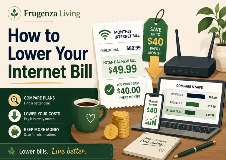 How to lower internet bill by comparing plans fees and monthly service costs