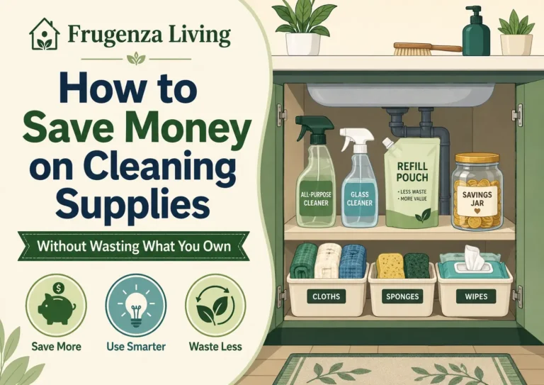 How to save money on cleaning supplies without wasting products you already own