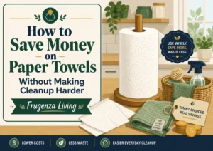 How to save money on paper towels without making everyday cleanup harder