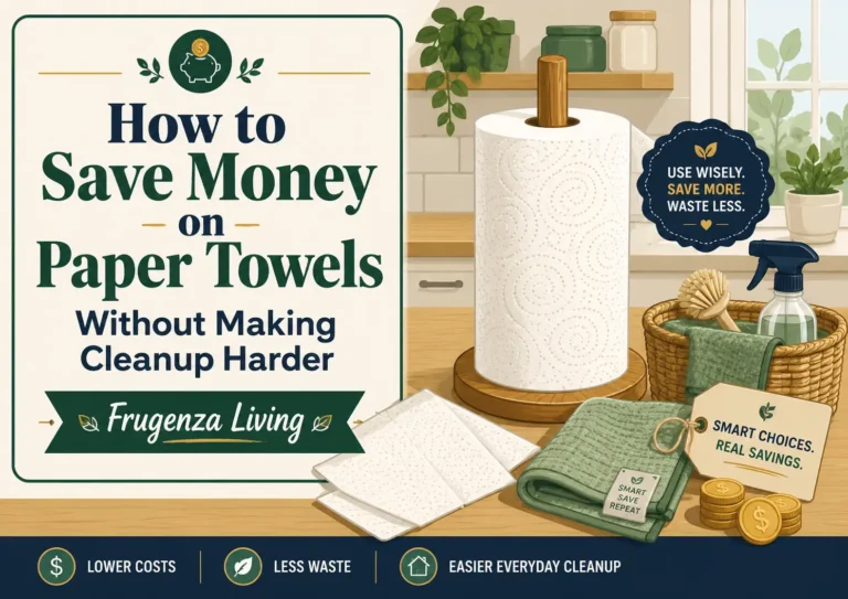 How to save money on paper towels without making everyday cleanup harder