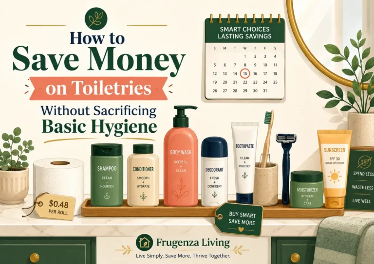 How to save money on toiletries safely by comparing routine-adjustable and label-directed personal care products
