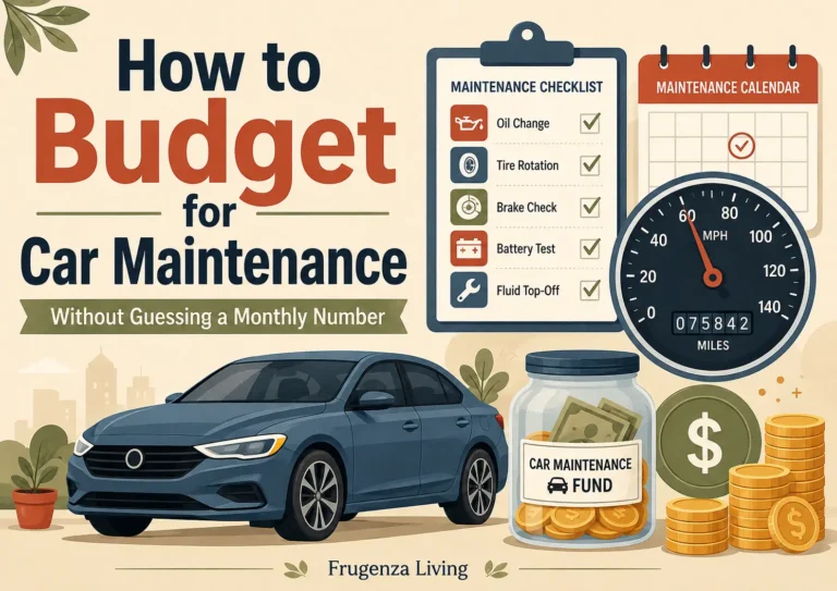 How to budget for car maintenance using vehicle-specific service schedules, wear items, and repair readiness savings