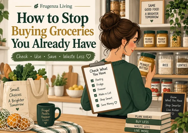 How to stop buying groceries you already have with a smarter pre-shop kitchen check